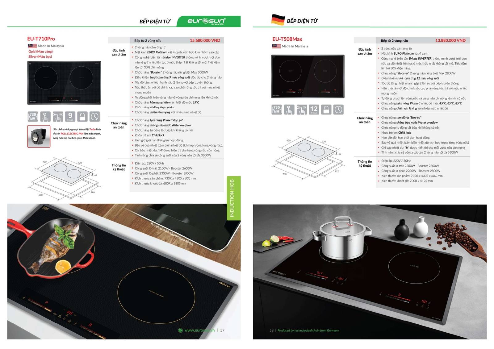 Thiết bị nhà bếp EUROSUN Catalogue và Bảng giá mới nhất /Page 29